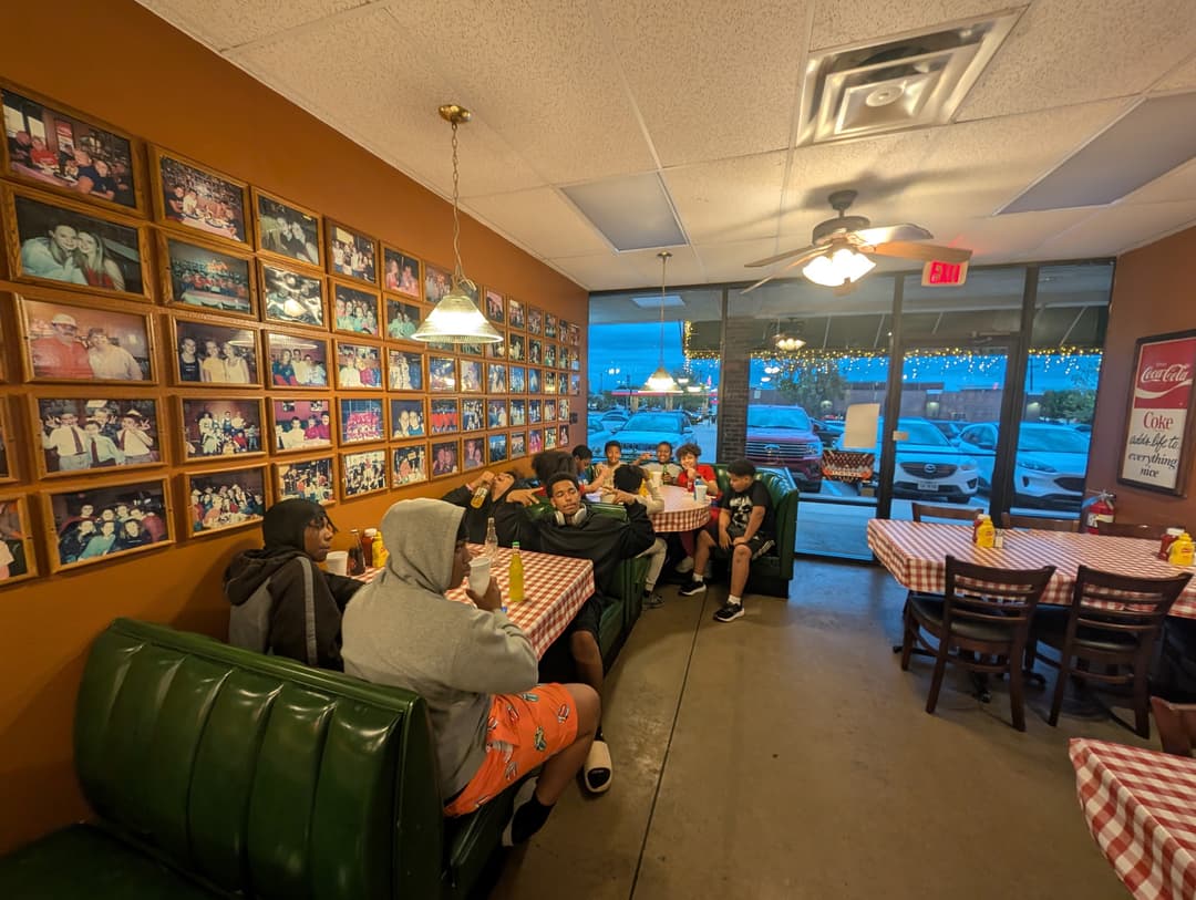 Kids eating together